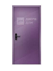 Глухая противопожарная дверь однопольная ДПМ-01 1-го типа утепленная